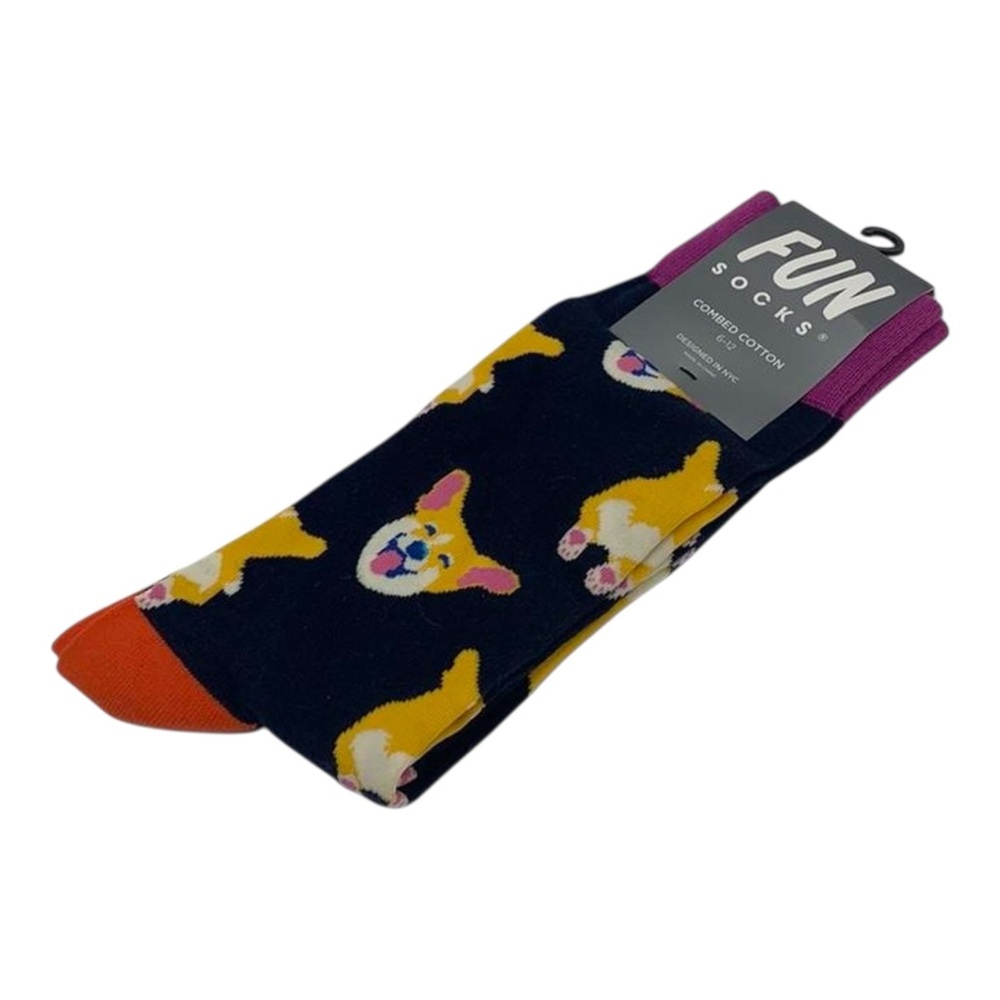 United legwear brand fun socks size 10–13 dog faces